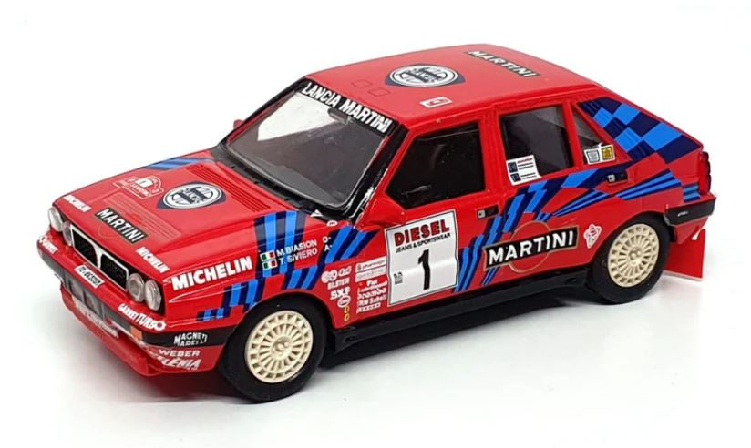 Vitesse 1/43 Scale 366 - Lancia Integrale #1 Martini Racing - Red