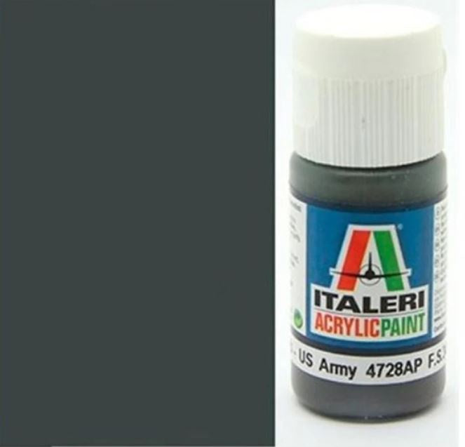 Italeri/Vallejo Acrylic - Flat Olive Drab - US Army