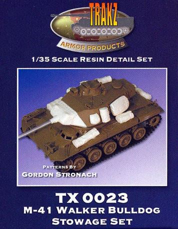 Trakz 1:35 M-41 Walker Bulldog Stowage Resin Set