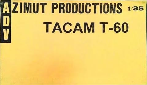 ADV 1:35 Tacam T-60 Full Resin Kit