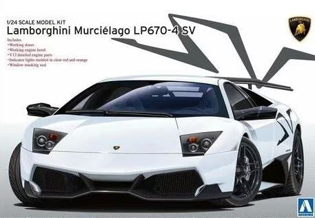 Aoshima 1:24 Lamborghini Murcielago LP670-4 SV (LW)