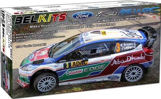 Belkits 1:24 Ford Fiesta RS WSC 2011 (LW)