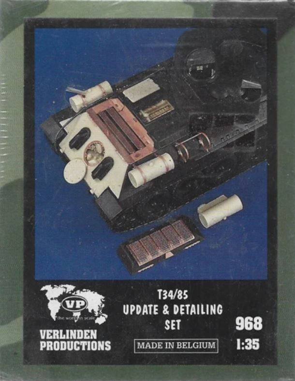 VP 1:35 T34/85 Update & Detailing Resin and Metal Set