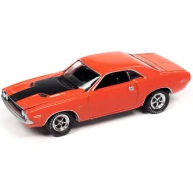 Johnny Lightning 1:64 1970 Dodge Challenger R/T - Deep Orange