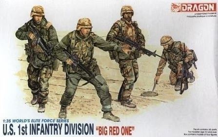 Dragon 1:35 U.S. 1st Infantry Division "Big Red One"