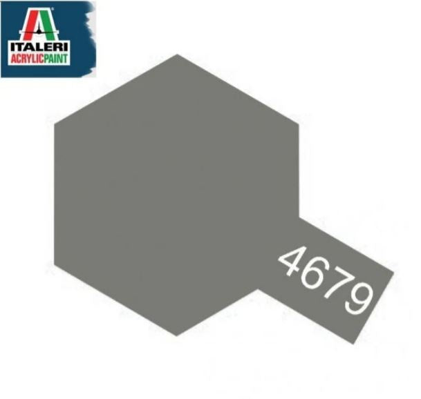 Italeri/Vallejo Acrylic - Metal Flat Steel