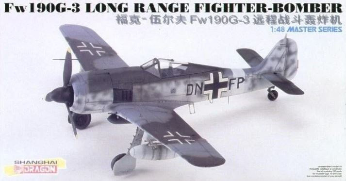 *Clearance, Vintage* Dragon 1:48 Focke Wulf Fw190G-3 Fighter-Bomber