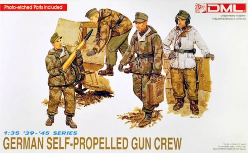 Dragon 1:35 German Self-Propelled Gun Crew (LW)