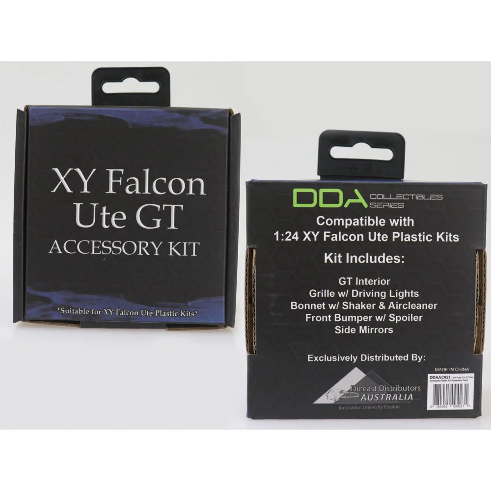 DDA 1:24 Ford XY GT Ute Plastic Kit Accessory Pack