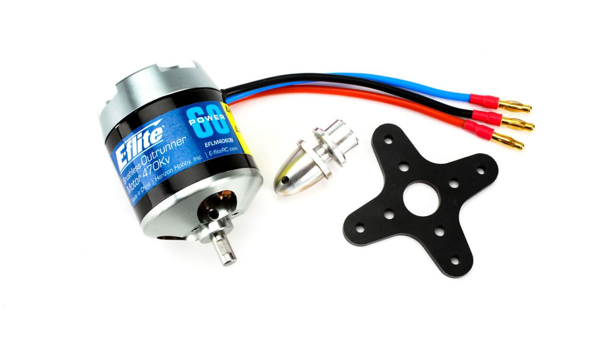 E-Flite Power 60 Brushless Outrunner Motor 470Kv
