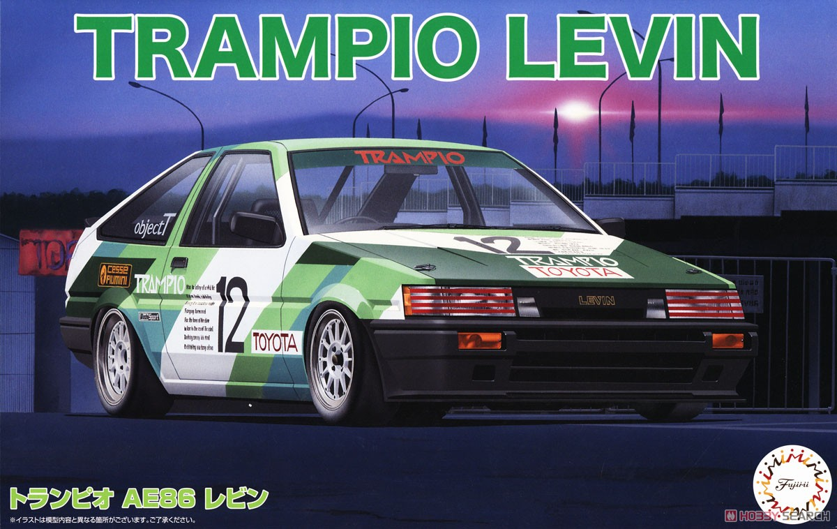 Fujimi 1:24 Toyota Trampio AE86 Levin