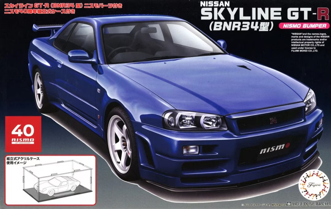 Fujimi 1:24 Nissan Skyline GT-R (BNR34) NISMO 40th Ann.