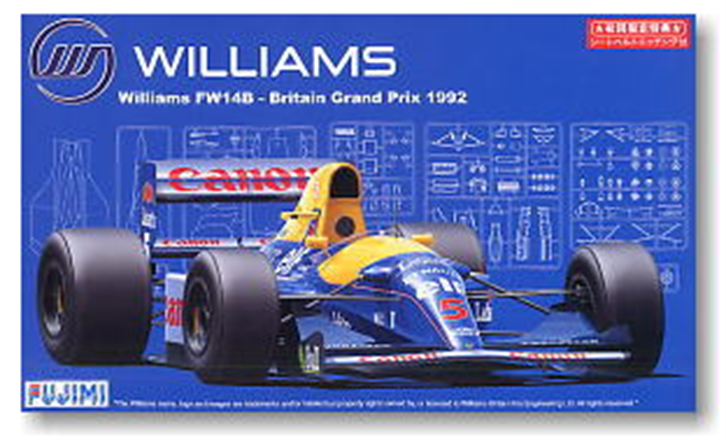 Fujimi 1:20 Williams FW14B England GP