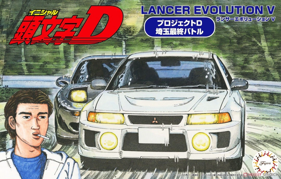 Fujimi 1:24 Initial D Mitsubishi Lancer Evolution V