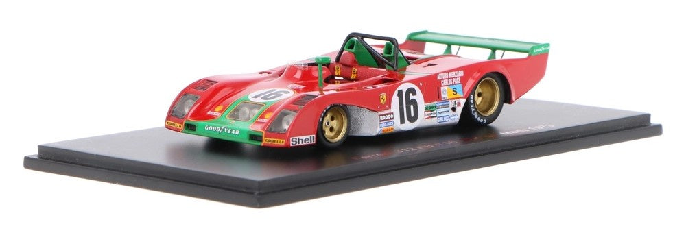"Pre owned"Redline Models 1:43 1973 Ferrari 312 PB #16 Lemans