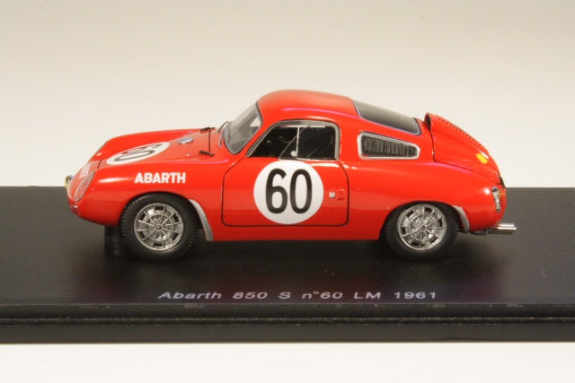 Spark 1:43 Abarth 850 S #60 Le Mans 1961 Denny Hulme