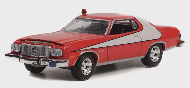 GL 1:64 1976 Ford Gran Torino- Crashed Starsky & Hutch