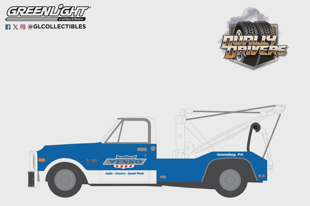 GL 1:64 1969 Chevrolet C30 Dually Wrecker- Yenko