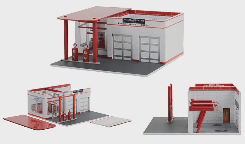 GL 1:64 Vintage Gas Station- Pikes Peak