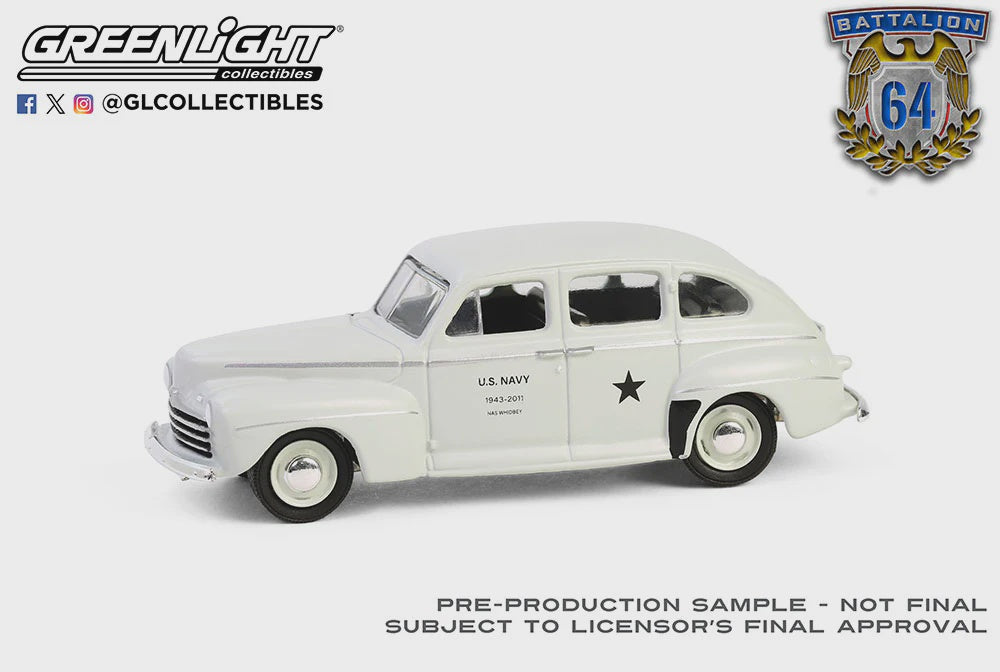Greenlight 1:64 1946 Ford Fordor Super Deluxe US Navy