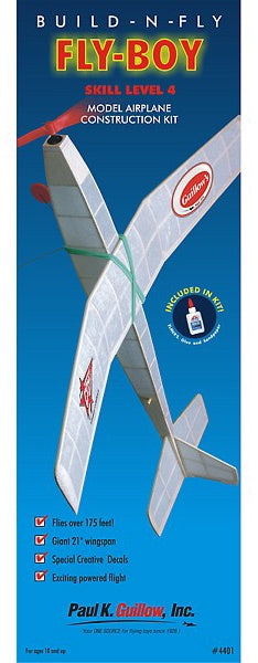Guillows Fly Boy Glider with White Glue