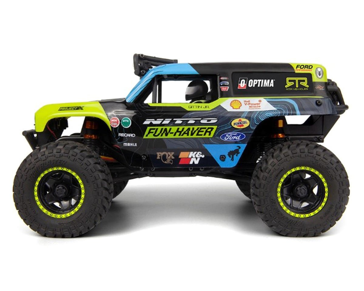 HPI 1/18 Venture 18 Flux Brushless Bronco U4 Ford 4400 VGJR