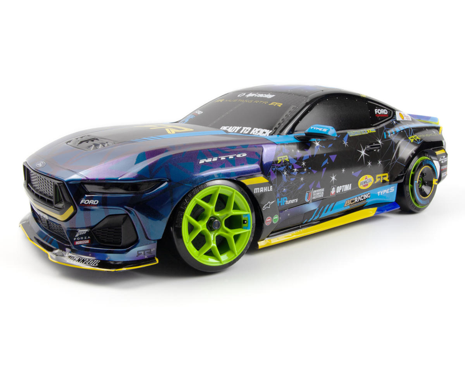 HPI 1/10 D10 2WD Brushed RTR Mustang GT RTR Vaughn Drift Car