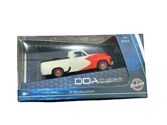 DDA 1:64 1948 Holden FX Utility Ute White Red