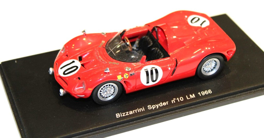 "Pre owned" Spark 1:43 Bizzarrini Spyder #10 Le Mans 1966