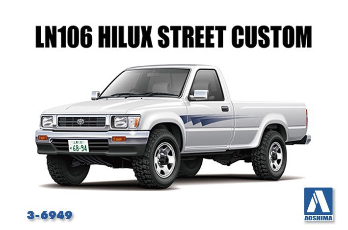 AOSHIMA 1/24 1994 TOYOTA HILUX LONGBED CUSTOM