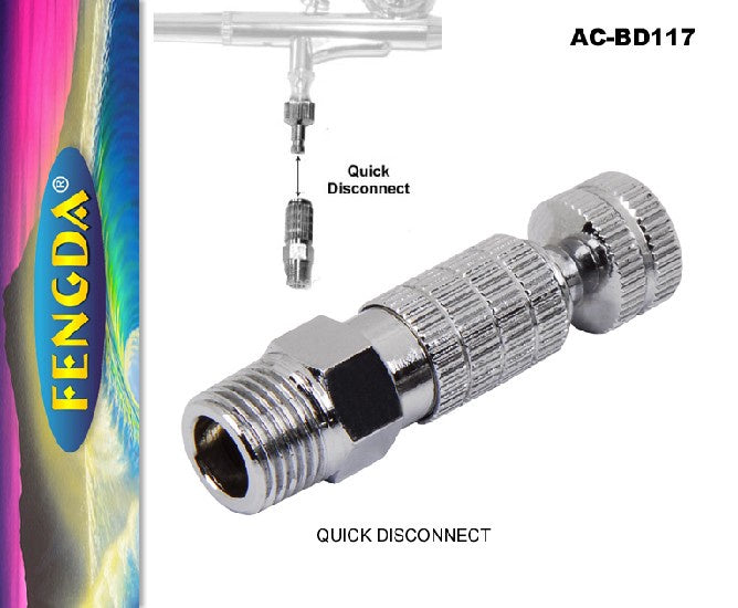 Fengda - Quick Disconnect With Regulator For Air Hose BD117