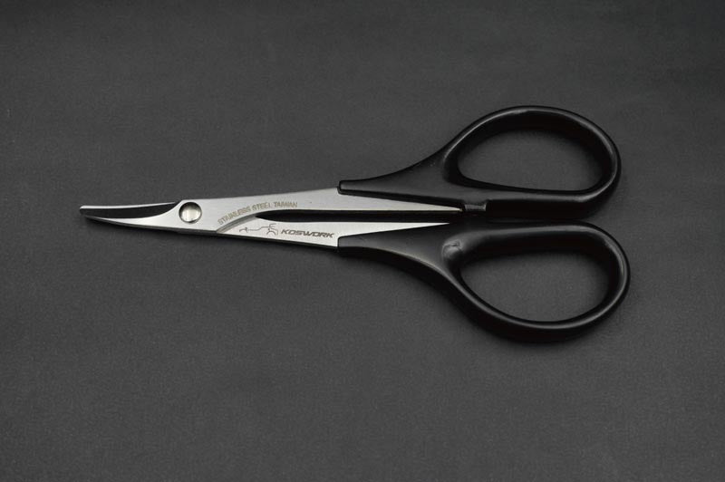 Lexan Body Curved Scissors by Koswork