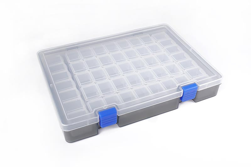 7x7 Parts Box 245x175x38mm (49 compartments, 7 each row) by Koswork