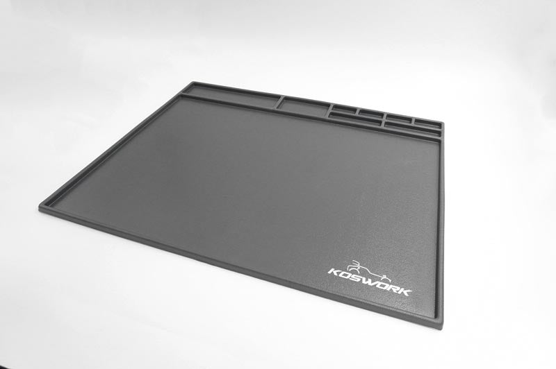 Assembly Tray / Cleaning Tray 550*450mm Black (1/10 Buggy/ Onroad) by Koswork