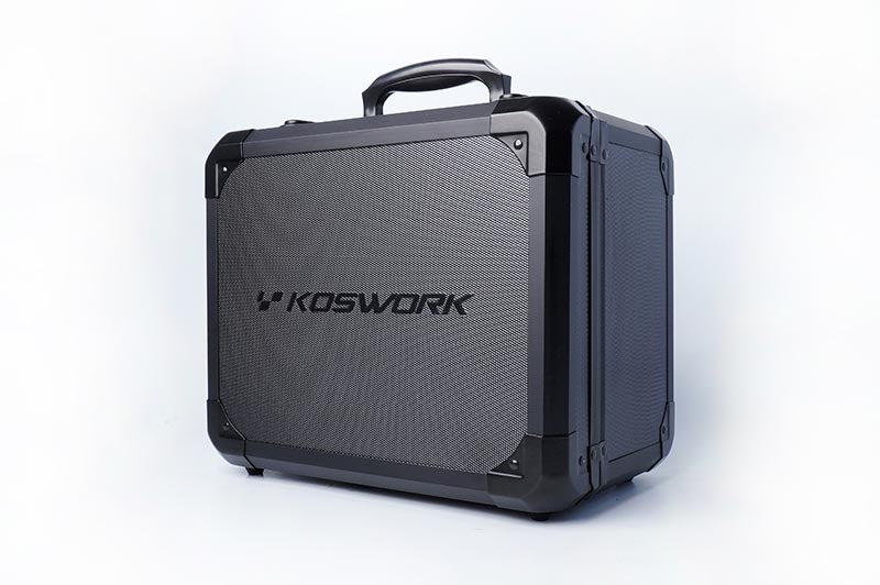Koswork Mini Black V2 Aluminum Radio Carry Case