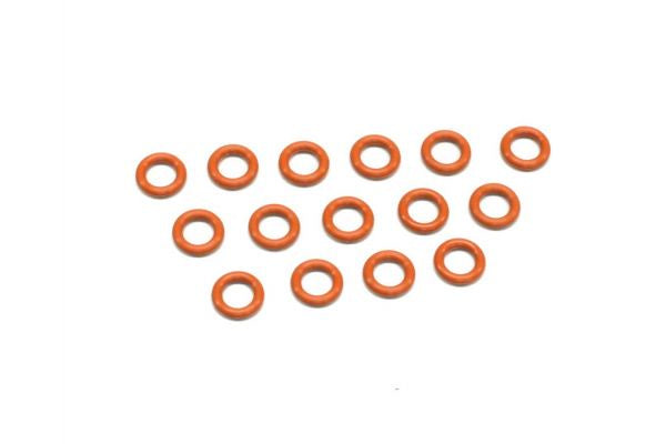 Kyosho Silicone O-Ring (P6/Orange) 15Pcs