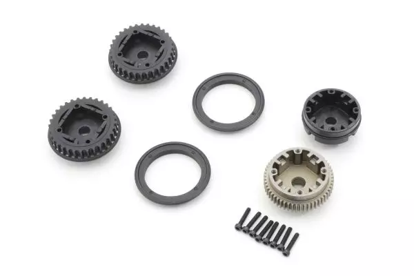 Opt/Mid Diff Case & Pulley KPOT256B