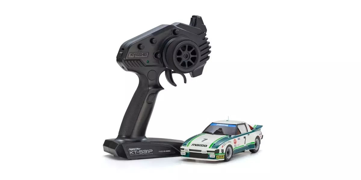 Kyosho MINI-Z RWD MR-04 Mazda Savanna RX-7 (SA22C) "1979 DAYTONA GTU CLASS WINNER No.7"