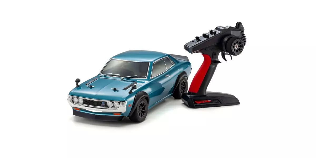 1/10 Scale RC 4WD 1970 Fazer Mk2 FZ02 Toyota Celica GT. Orion Turquoise w/Batt & Charger