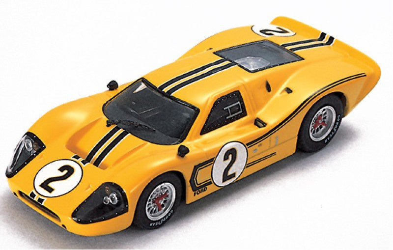 "Pre owned" IXO 1:43 1967 Ford GT40 MK IV #2 4th Le Mans