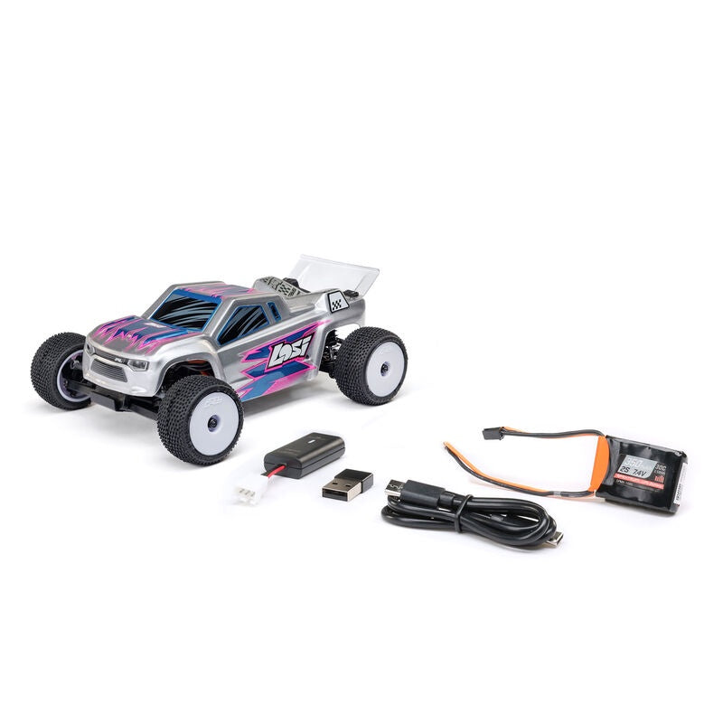 Micro-T 1/28 2WD Silver RTR by LOSI