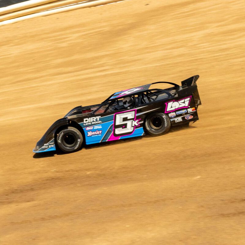 PRE-ORDER 22S Dirt Late Model, 1/10 2WD RTR Dirt Oval, Blue