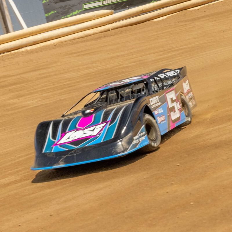 PRE-ORDER 22S Dirt Late Model, 1/10 2WD RTR Dirt Oval, Blue