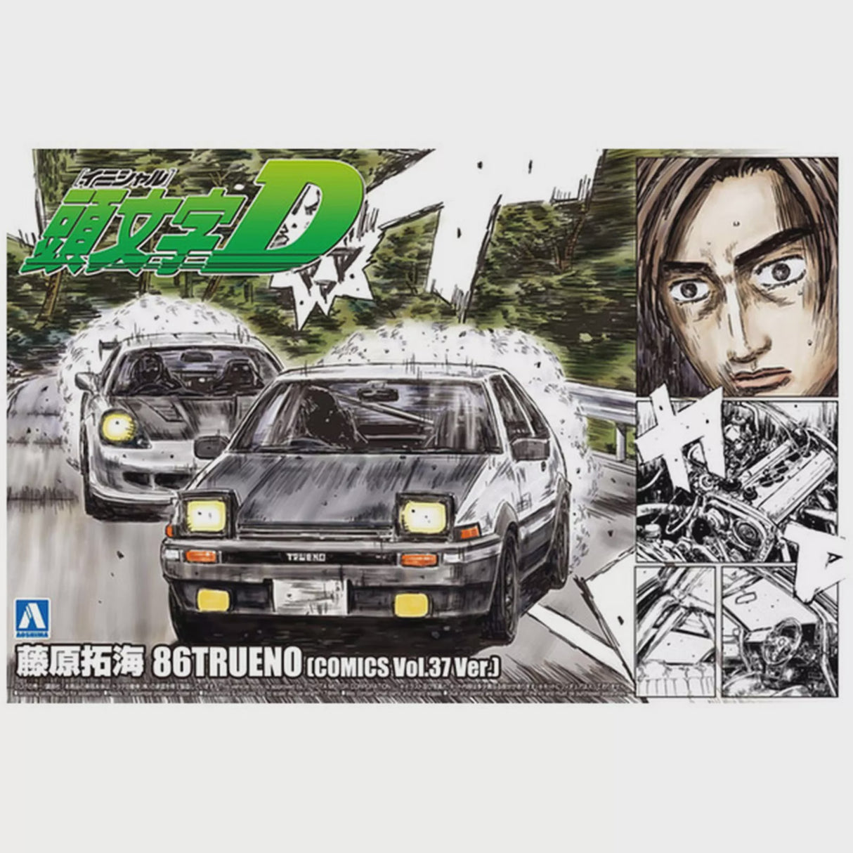 Aoshima 5961 1/24 TAKA 86 TRUENO COMICS VOL.37