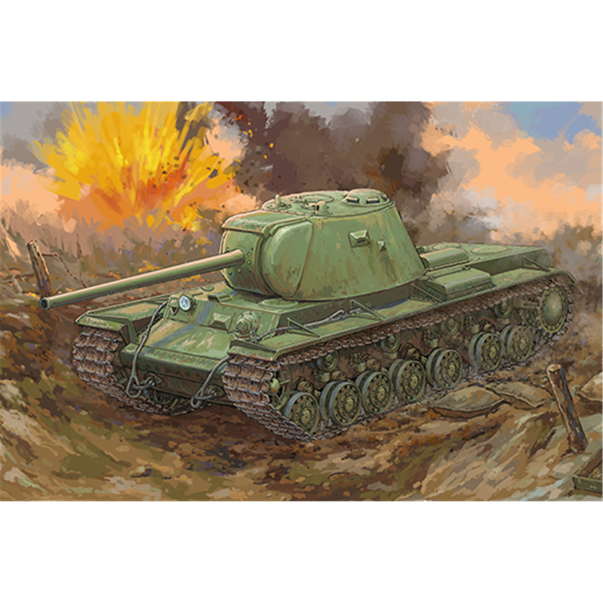 Trumpeter 1:35 Russian KV-3 Heavy Tank (LW)