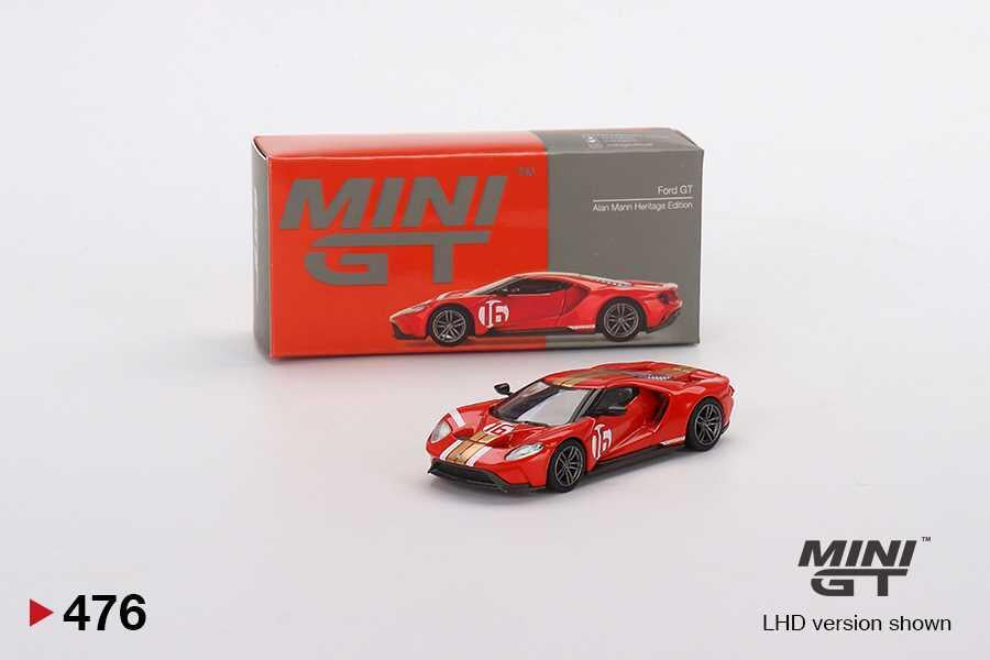 Mini GT 1:64 Ford GT Alan Mann Heritage Edition