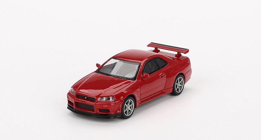 MiniGT 1:64 Nissan Skyline GT-R (R34) V-Spec Active Red