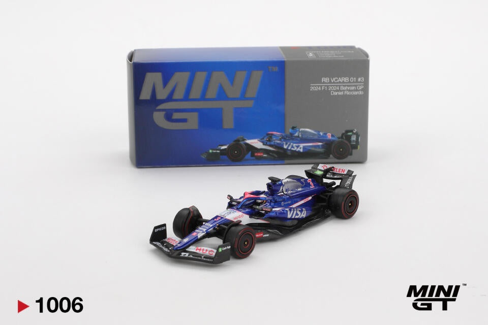 Mini GT 1:64 RB VCARB 01 #22 Yuki Tsunoda 2024 F1 2024 Bahrain GP