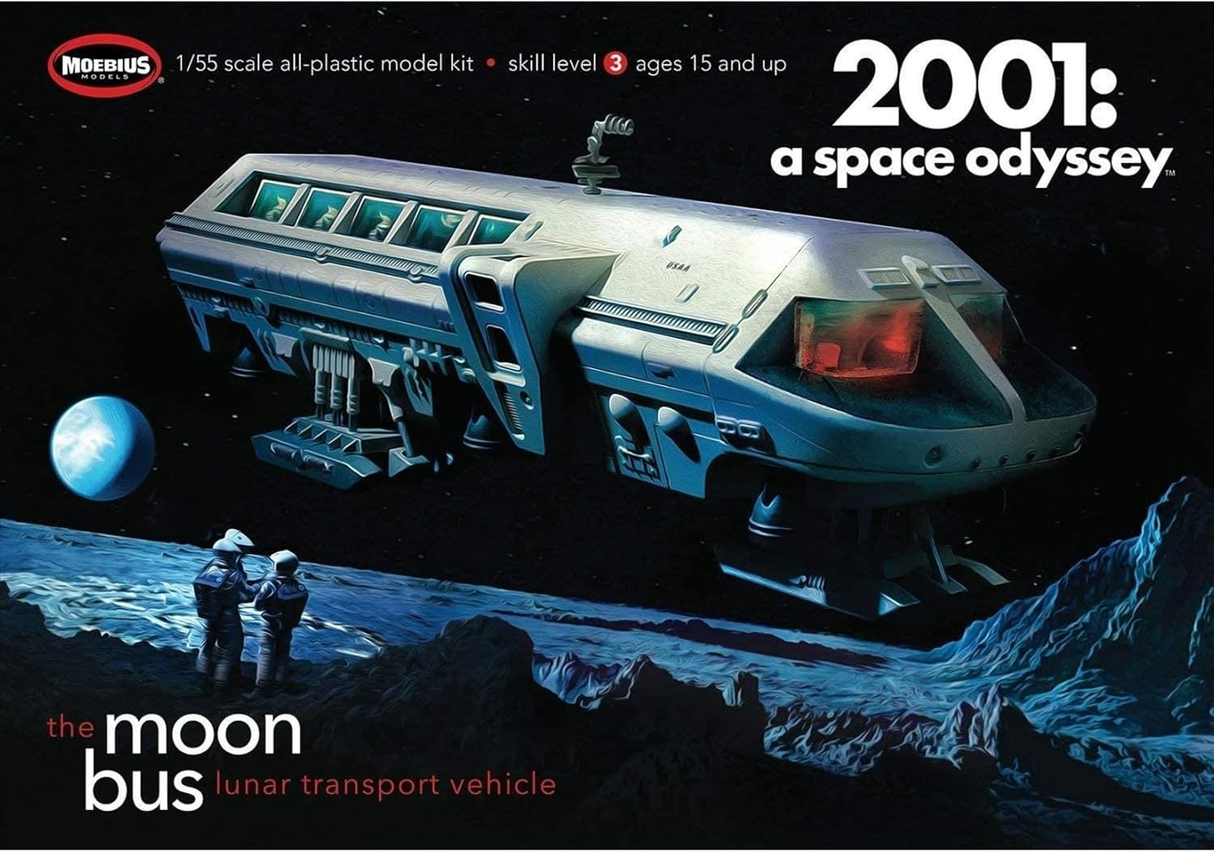 Moebius 1/50 2001: A Space Odyssey Moon Bus