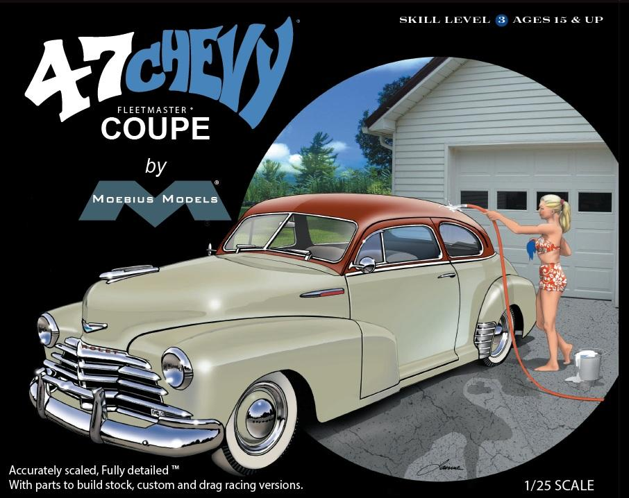 Moebius Models 1/25 '1947 Chevy Fleetmaster Coupe